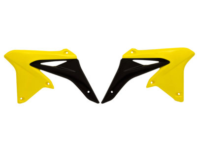 RTechmx Kühlerspoiler RMZ 250 10-18 gelb/schwarz