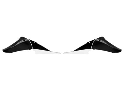 RTechmx Kühlerspoiler oben Yamaha YZF 450 10-13 schwarz/weiss OEM 2011