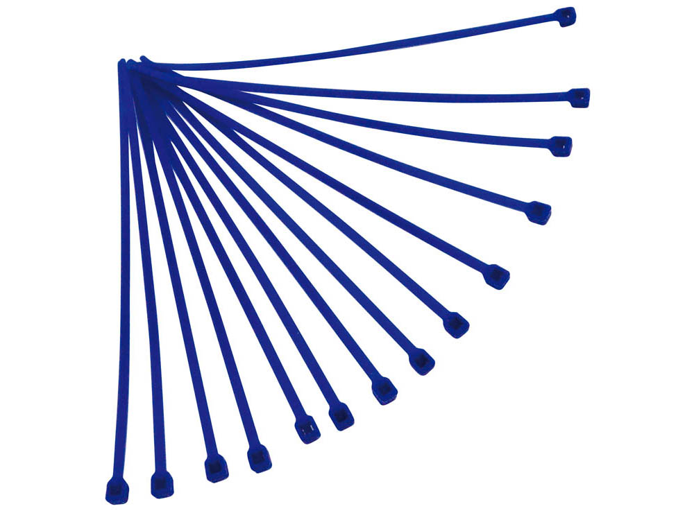 RTech Kabelbinder 4,8 x 280 mm Blau 100 Stück
