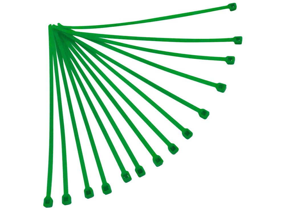 ArtR-FASC48280VE RTech Kabelbinder 4,8 x 280 mm Grün 100 Stück