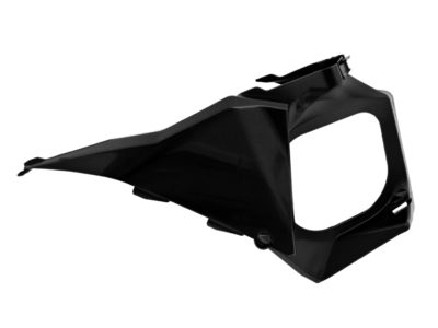 RTechmx Airbox Cover Luftfilterkasten Abdeckung rechts für KTM SX 07-10, EXC 08-11, HBG TE 2T 250-300 11-12 schwarz