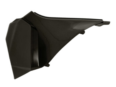 RTech Airbox Abdeckung links für KTM SXF 11-12,EXC 12-13 2-farbig sw/sw
