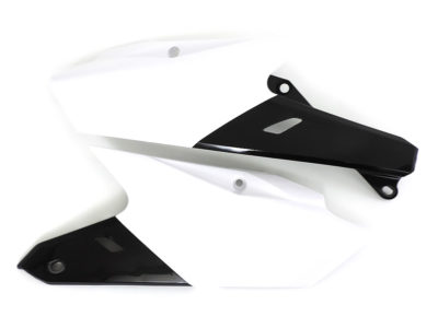 RTechmx Seitenteile Yamaha YZF 250 14-18 / YZF 450 14-17 weiss/schwarz