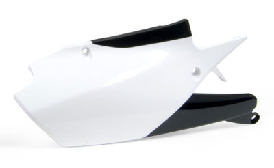 RTechmx Seitenteile Yamaha YZ 450F 18-22, 250F 19-23 weiss/schwarz
