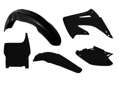 RTechmx Plastikkit Honda CR125/250 2004-2007 Schwarz 5tlg.