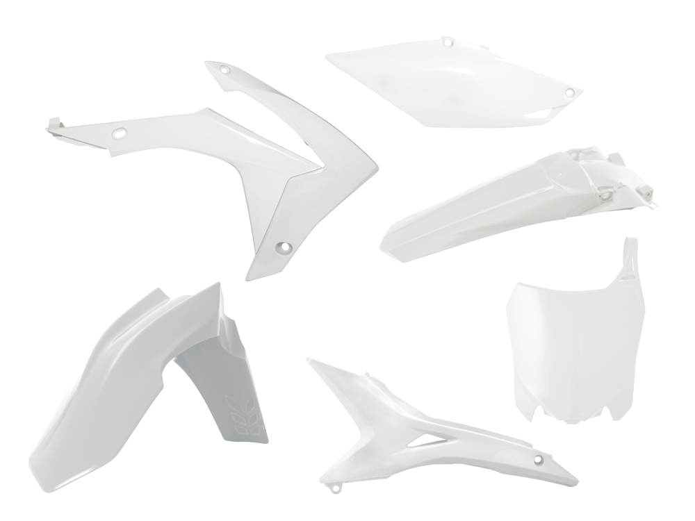 RTechmx Plastikkit Honda CRF 450 13-16 / CRF 250 14-17 US Weiß 6tlg