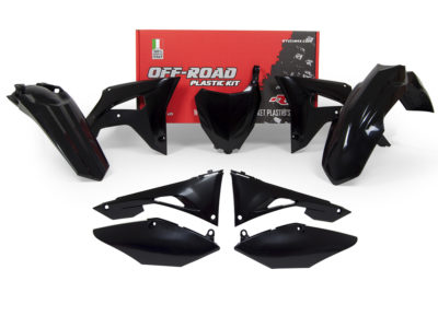 RTechmx Plastikkit Honda CRF 450 17-20 / CRF 250 18-21 Schwarz 6tlg.
