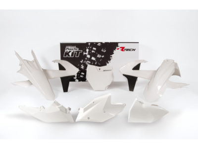 RTechmx Plastikkit für KTM SX/SXF 16-18 Weiß 6-teilig