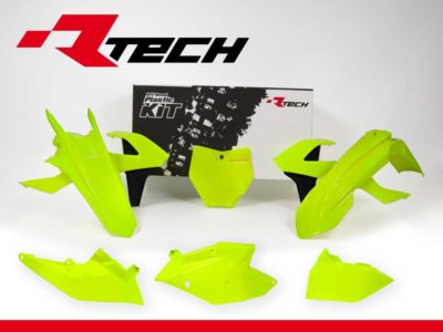 RTechmx Plastikkit für KTM SX/SXF 16-18 Neon Gelb 6-teilig