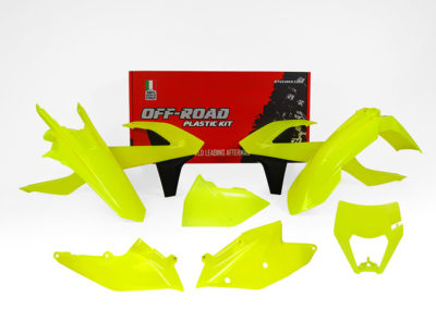 RTechmx Plastikkit für KTM EXC 17-19 Neon Gelb 6-teilig