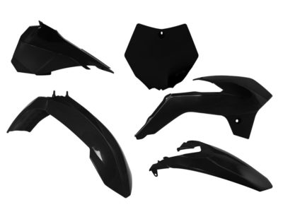RTechmx Plastikkit für KTM SX 85 13-17 schwarz 5 tlg.