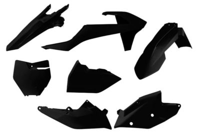 RTechmx Plastikkit für KTM SX/SXF 16-18 Schwarz 6-teilig