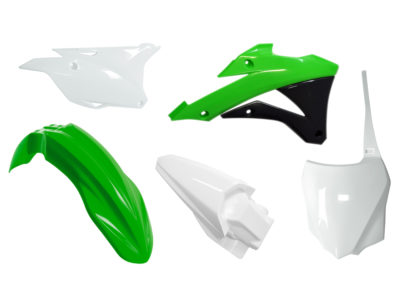 RTechmx Plastikkit Kawasaki KX 85 14- OEM 16 Grün/Schwarz