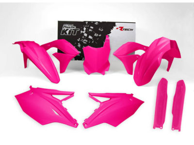 RTechmx Plastikkit Kawasaki KXF 450 16-18 Neon Pink 6 tlg.