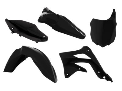 RTechmx Plastikkit Kawasaki KXF 450 13-15 Schwarz 5tlg.