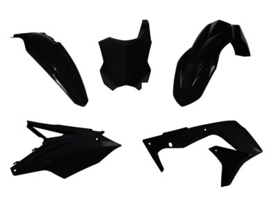 RTechmx Plastikkit Kawasaki KXF 250 17-20 Schwarz 5 tlg.