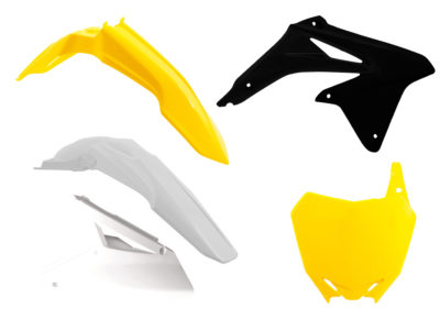 RTechmx Plastikkit RMZ 250 10-18 Gelb/Schwarz US 2015 5 tlg.