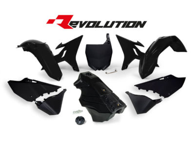 RTechmx REVOLUTION KIT YZ 125/250 02-21 / WR 250 16- Schwarz inkl. Tank