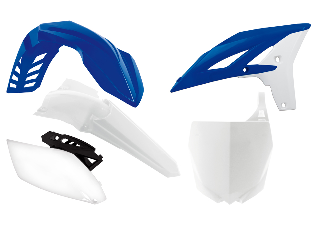 RTechmx Plastikkit YZF 250 10-13 Blau/Weiß OEM 2013 5tlg.