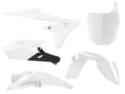 RTechmx Plastikkit YZF 450 14-17 / YZF 250 14-18 Weiß 5tlg.