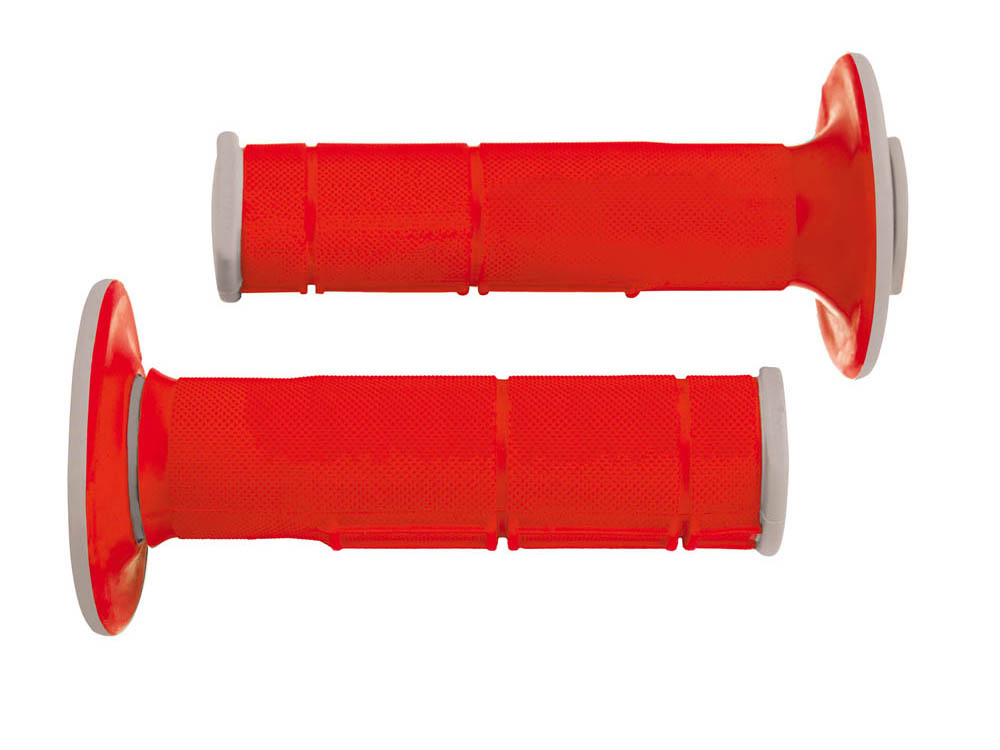 RTechmx RT Dual-Griffgummi Griffe grau/ rot CR(F)+KTM