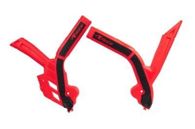 RTechmx Rtech Grip Rahmenschützer Beta RR 125-480 2020- Rot Schwarz
