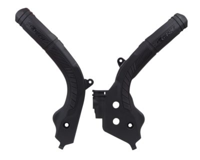 RTechmx Rtech Grip Rahmenschützer für KTM SX/F 16-18, EXC 17-19 für Husqvarna TC FC 16-, FE TE 17- Schwarz
