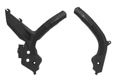 RTechmx Rtech Grip Rahmenschützer für KTM SX/F 19-, EXC 20- Schwarz