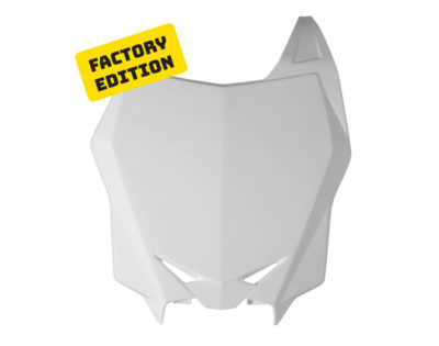 RTechmx Factroy-Nummerntafel vorn RMZ 450 08-17, RMZ 250 10-18 Weiß