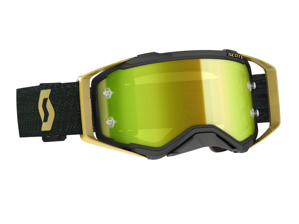 SCOTT Prospect Brille black/gold / yellow chrome works