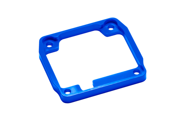 Lectron Float Bowl Bracket Gefräst Blau