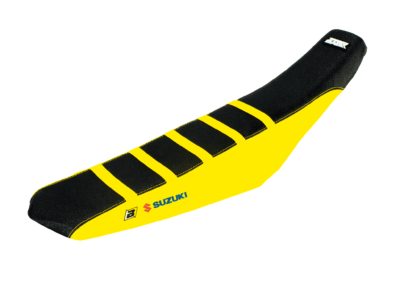 BLACKBIRD Sitzbezug Seatcover ZEBRA Suzuki RMZ 250 19- / 450 18-21 schwarz gelb