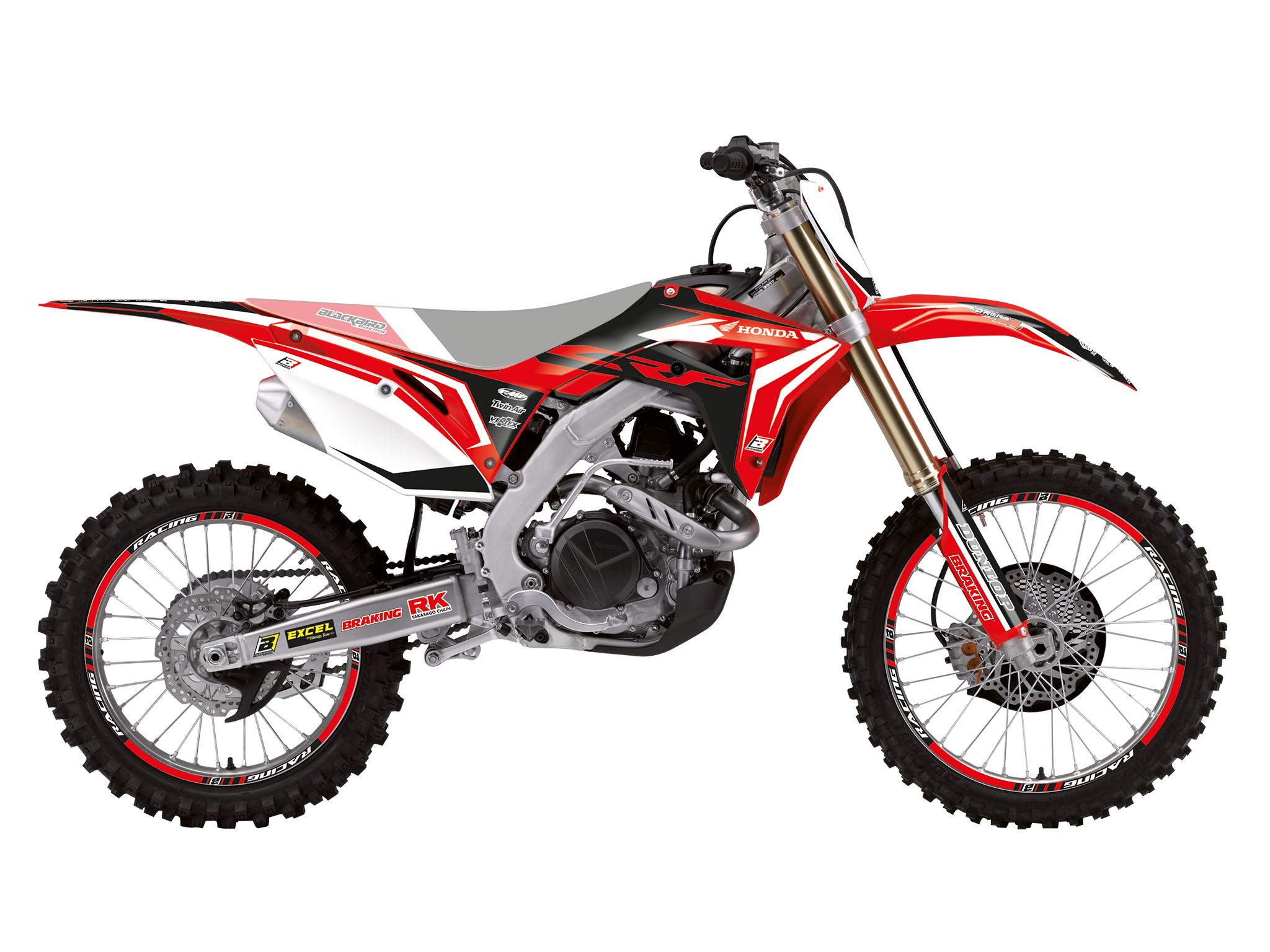 BLACKBIRD Dekorsatz Graphicskit DR4 Honda CRF 250 18- / 450 17-20
