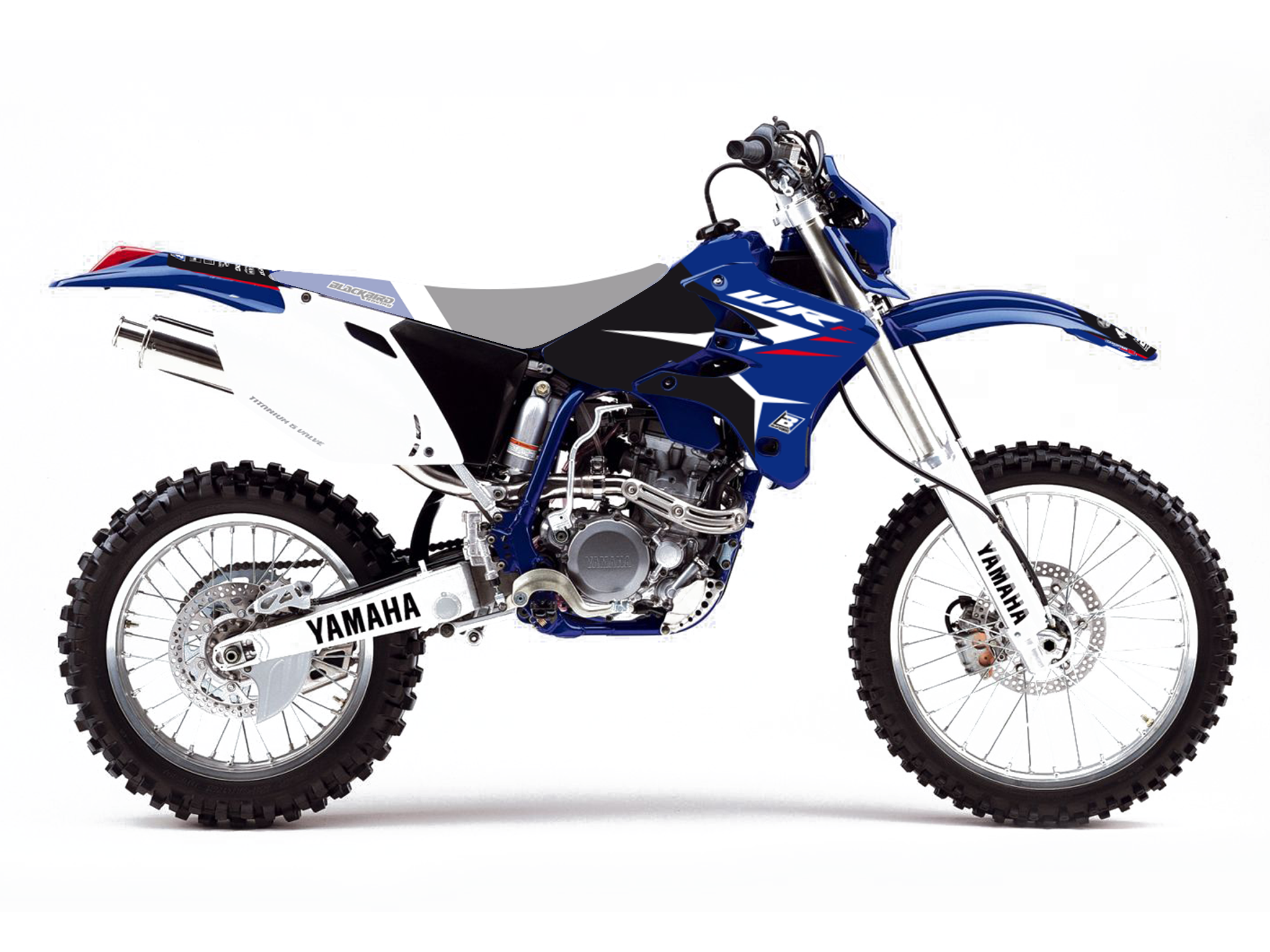 BLACKBIRD Dekorsatz Graphicskit DREAM 4 Yamaha WRF 250 450 03-04