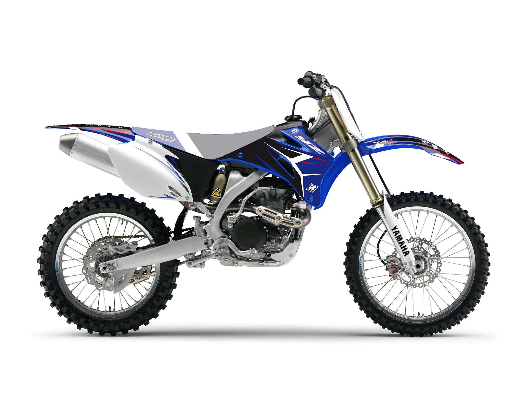 BLACKBIRD Dekorsatz Graphicskit DREAM 4 Yamaha YZF 250 450 06-09