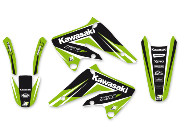 BLACKBIRD Dekorsatz Graphicskit DR4 Kawasaki KXF 250 04-05