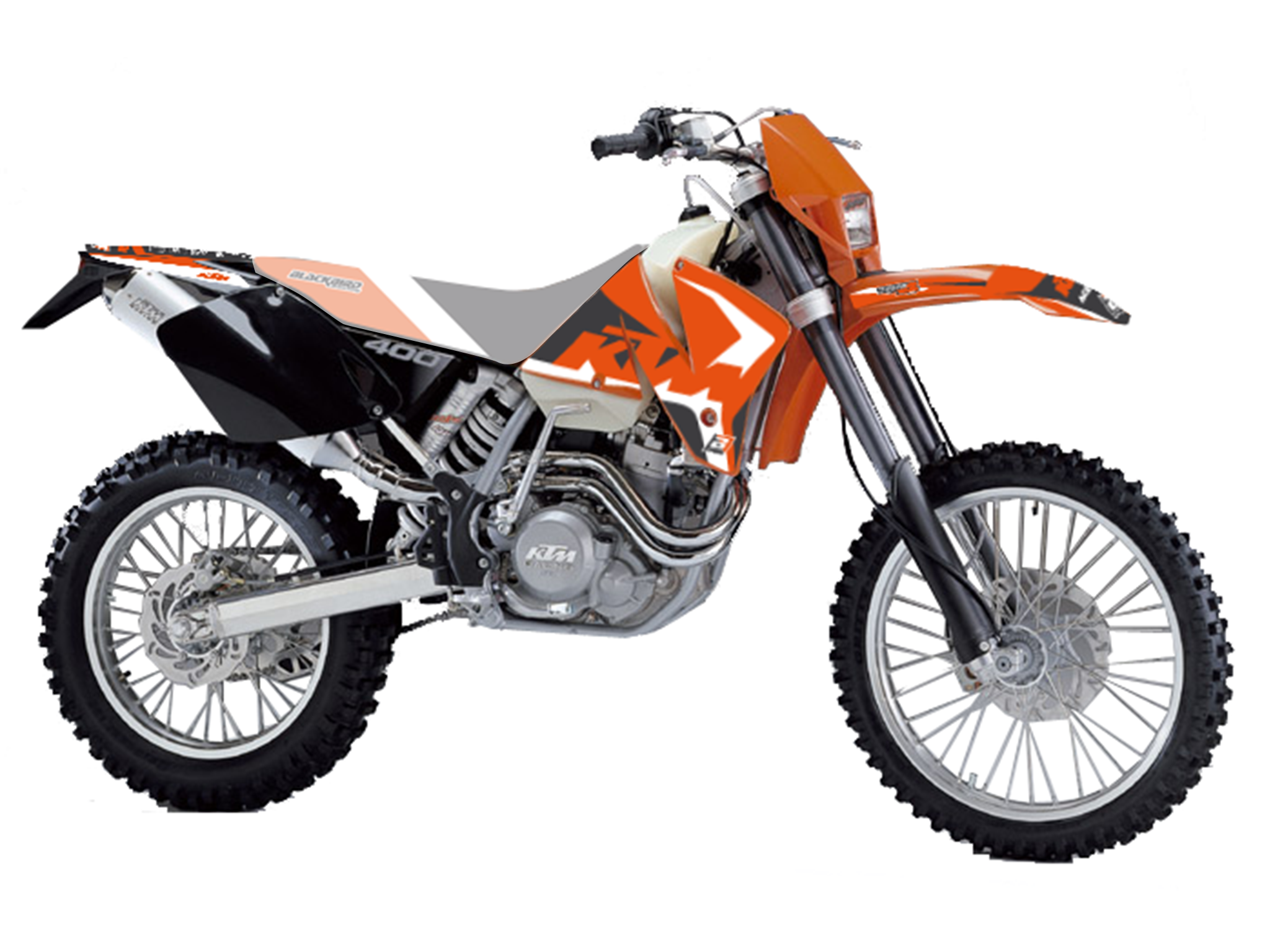 BLACKBIRD Dekorsatz Graphicskit DREAM 4 für KTM EXC 125 250 300 01-02