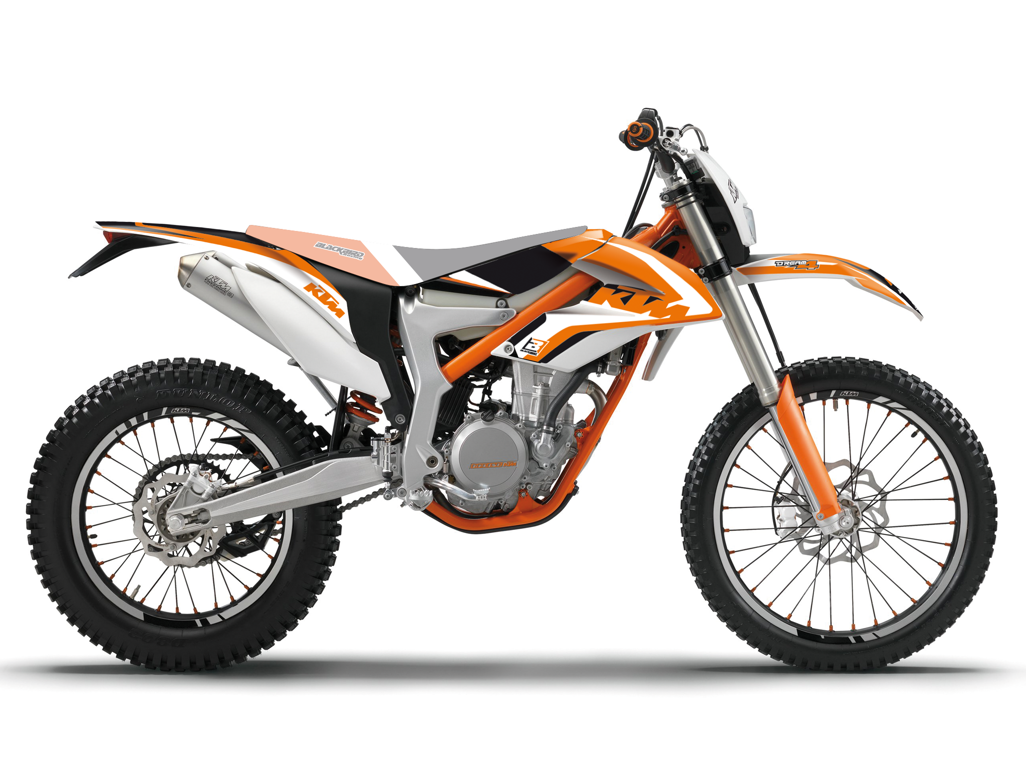 BLACKBIRD Dekorsatz Graphicskit DREAM 4 für KTM Freeride 250 350 12-20