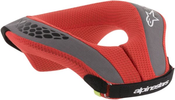 ALPINESTARS YOUTH SEQUENCE NECK SUPPORT NECKBRACE RED/BLACK