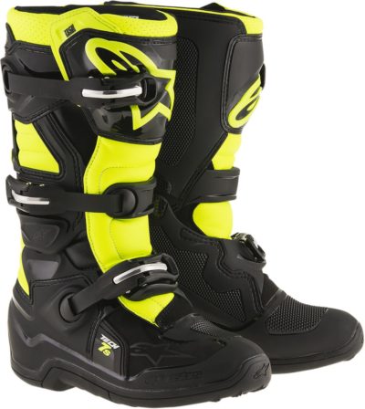 ALPINESTARS STIEFEL BOOTS TECH 7S YOUTH OFFROAD BLACK/YELLOW