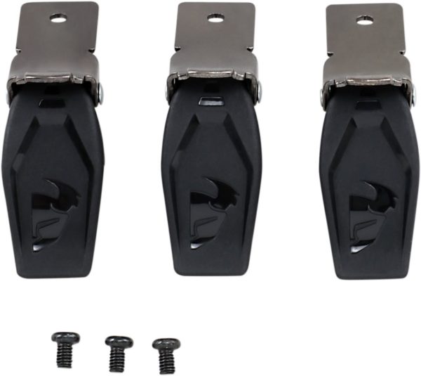 THOR BLITZ XP KINDER YOUTH REPLACEMENT BUCKLE ERSATZ VERSCHLUSS KIT SCHWARZ
