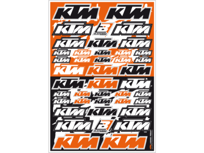 BLACKBIRD für KTM SX SXF LOGO DECAL AUFKLEBER BOGEN KIT