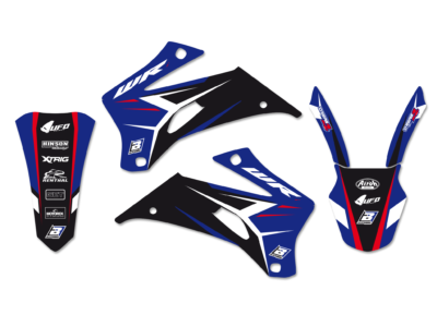 BLACKBIRD Dekorsatz Graphicskit mit Sitzbezug Yamaha WRF 250 07-14