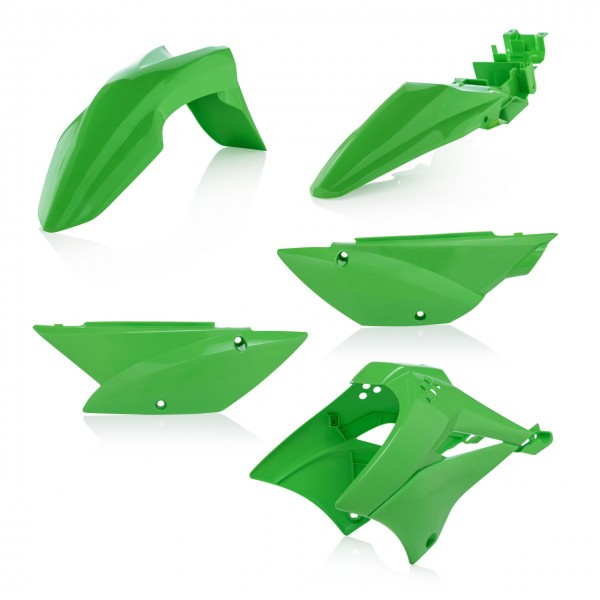 Acerbis Plastiksatz Kawasaki KLX 110 10-21 Plastikkit Verkleidung – grün