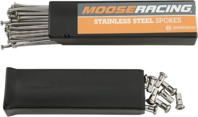 MOOSE SPEICHENSATZ SPOKESET EDELSTAHL 21″ VORN SUZUKI RM 125 250 08-09
