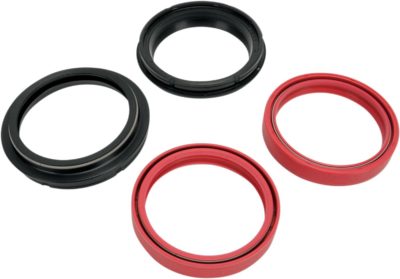MOOSE GABELSIMMERRINGE STAUBKAPPEN GABEL REP SATZ 48MM für KTM EXC 250 300 02-05