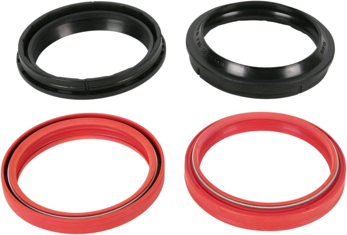 MOOSE GABELSIMMERRINGE STAUBKAPPEN GABEL REP SATZ 50MM für KTM EGS 250 380 98-99