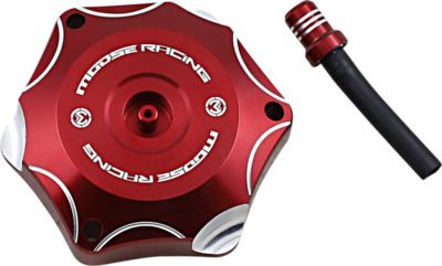 MOOSE Tankdeckel Gas Cap Honda CRF 250 04-17 / 450 02-16 rot