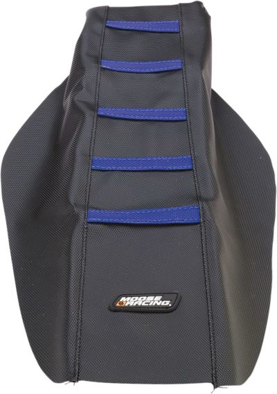 MOOSE SITZBEZUG SEAT COVER RIBBED BLAU YAMAHA YZF 250 450F 14-16