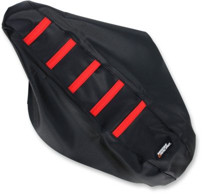 MOOSE SITZBEZUG SEAT COVER RIBBED RED HONDA CRF 250 450 18